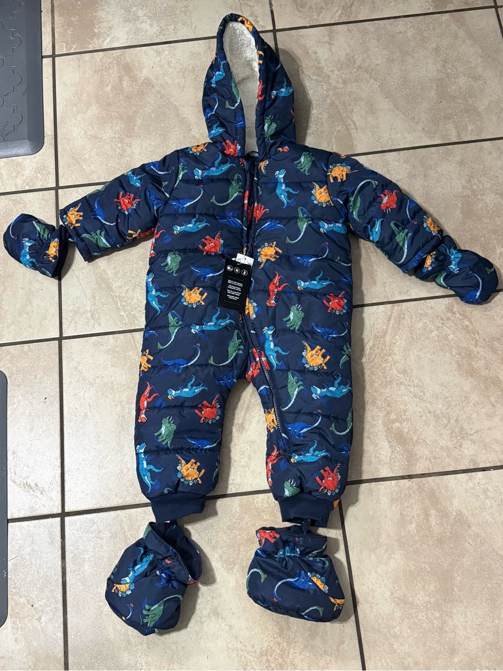 NWT baby boy snowsuit